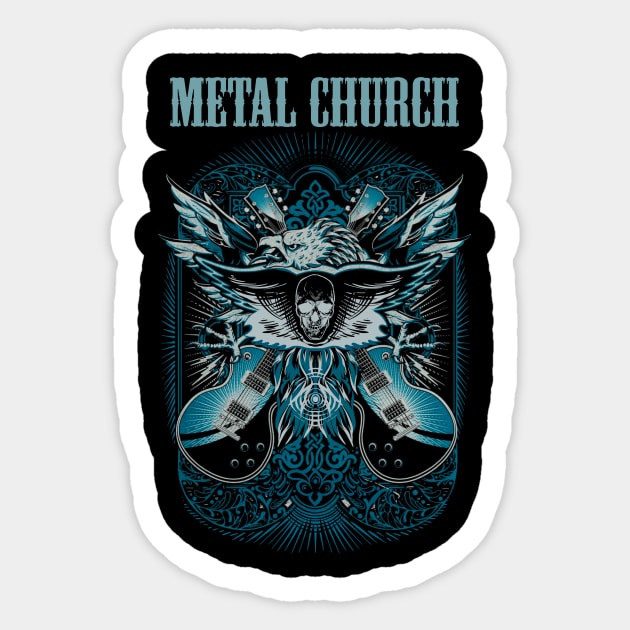 CHURCH BAND Sticker by batubara.studio